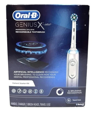 Oral-B Genius X Toothbrush Patient Starter Kit - NEW/SEALED - Image 1 of 4
