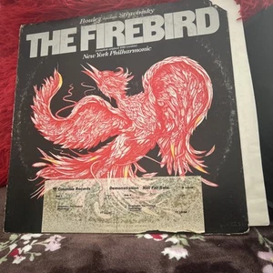 Boulez Conducts Stravinsky, New York Philharmonic – The Firebird ; 1975 LP Promo - Picture 1 of 24