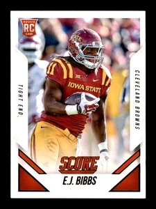 2015 Score #401 E.J. Bibbs RC Cleveland Browns - Picture 1 of 2