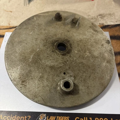 Placa de freno delantera Triumph 650 500 Bonneville Tiger vintage temprana Foto 1 de 4