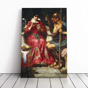 John William Waterhouse Jason And Medea Canvas Wall Art Print Framed Picture - Picture 1 of 7
