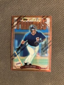 1996 Tony Gwynn Topps Finest Franchises #320 San Diego Padres 