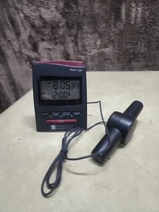 Oregon Scientific Radio Controlled Alarm Clock Atomic Time Model # RM116E - Picture 1 of 4