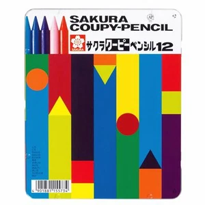 JAPAN Sakura Coupy Color Pencil 12 / 15 / 18 / 24 / 30 / 60 Colors Set W/ TRACK - Picture 1 of 17