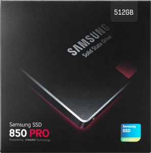 Unidad de estado sólido Samsung 850 PRO 512 GB 2.5" SATA III SSD MZ-7KE512BW MZ-7KE512 - Imagen 1 de 4