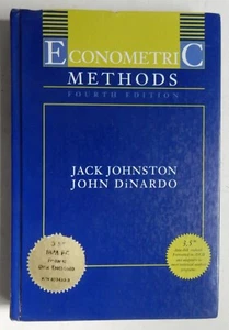 Econometric Methods 4E Johnson statistics math algebra modeling data analysis - Bild 1 von 9
