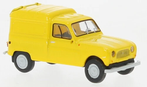 Brekina 14750 - 1/87 Renault R4 Fourgonnette, Giallo, 1961 - Nuovo - Immagine 1 di 1