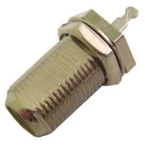 F Female Chassis Mount Straight - Picture 1 of 1