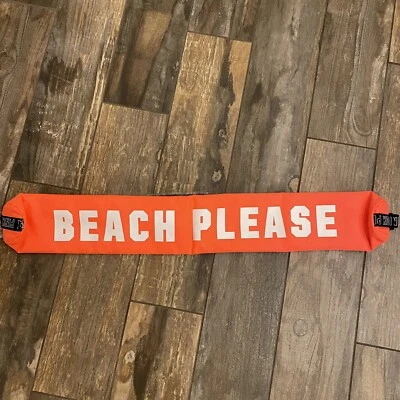 Bolso de Mano Victorias Secret Rosa Aislado 6 Latas Soporte para Bebidas Playa Por Favor *Leer Foto 1 de 4