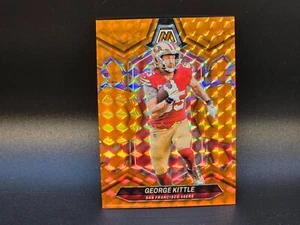 Mosaico Panini 2024 - mosaico naranja Prizm #194 George Kittle/199 - Imagen 1 de 2