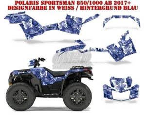 KIT GRÁFICO DE DECORACIÓN DE CARRERAS AMR ATV POLARIS SPORTSMAN MODELO MARIPOSA B - Imagen 1 de 6