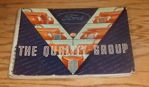 Original 1939 Ford Lincoln Mercury & Truck Dealer Sales Album Showroom Book - Picture 1 of 7