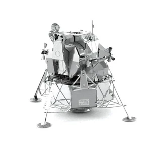 Fascinations Metal Earth Apollo Lunar Module 3D Laser Cut Steel Puzzle Model Kit - Picture 1 of 5