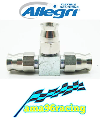 RACCORDO  A TRE VIE RECUPERABILE ZINCATO PER TUBI FRENO BH  ALLEGRI - BREMBO - Immagine 1 di 4