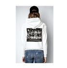 Zadig & Voltaire Spencer Photoprint Sweatshirt in White. NWT. Size Small.