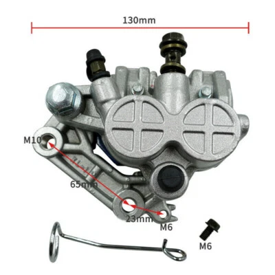 Motorcycle Front Brake Caliper Lower Pump Master Hydraulic Cylinder Brake Padsr - Image 1 of 4