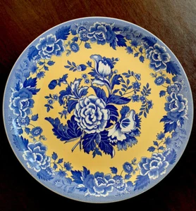 Spode 13 inch Blue Room Garden Collection British Flowers Poppy BEAUTIFUL - Picture 1 of 6