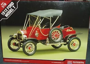 KIT MODELO PLÁSTICO FORD MODELO T ACADAMY 1912 ESCALA 1/16 - Imagen 1 de 11