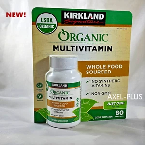 Kirkland Signature USDA Organic Multivitamin, 80 Tablets - Picture 1 of 2
