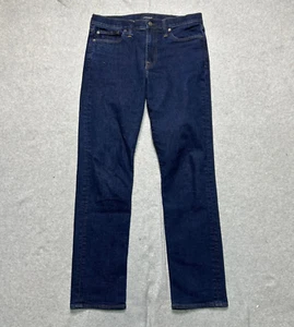 J. Crew Jeans Mens 30 X 34 Dark Wash 770 Straight Kaburo Japanese Denim - Picture 1 of 13