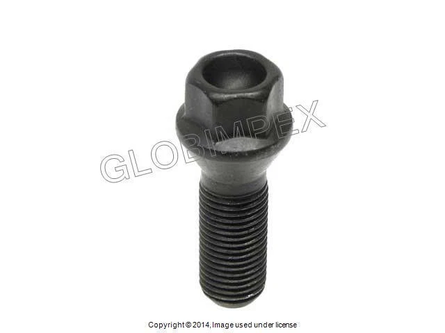 BMW E65 E66 E83 745i 750i 760i X3 (2002-2009) Lug Bolt Black (14 X 1.5 mm) FEBI Foto 1 de 1