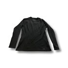 Patagonia Capilene 3 Womens Midweight Base Layer Shirt Size S Black Long Sleeve