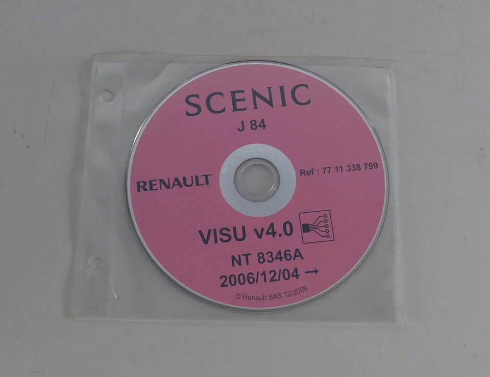Diagramas de Cableado De CD Renault Scenic Tipo J 84 - Modelo de Año 12/2006 - Imagen 1 de 1