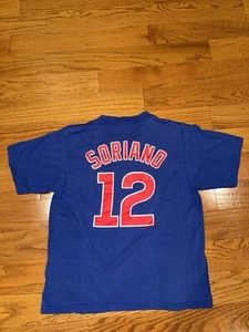 Chicago Cubs 2008 Soriano Boys Large Jersey - Nice! - Picture 1 of 6