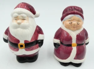Publix Super Markets 2001 Cerámica Santa Mrs Claus Sal Pimienta Coctelera Navidad - Imagen 1 de 6
