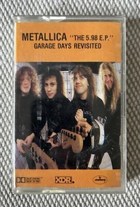 Metallica Garage Days Re-Revisited EP Super Rare Australian “Misprint” Cassette - Picture 1 of 2