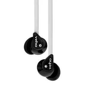 VEHO 360 Z-1 Stereo Noise Isolating Earbuds Earphones VEP-003-360Z1BW WHITE - Picture 1 of 5