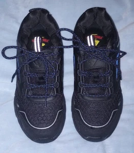 Survivors schwarz blau Sneaker Damen 7,5 rutschfeste rutschfeste Arbeitsschuhe - Bild 1 von 9