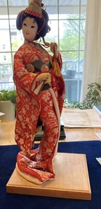 Vintage Japanese Geisha Doll - Picture 1 of 10