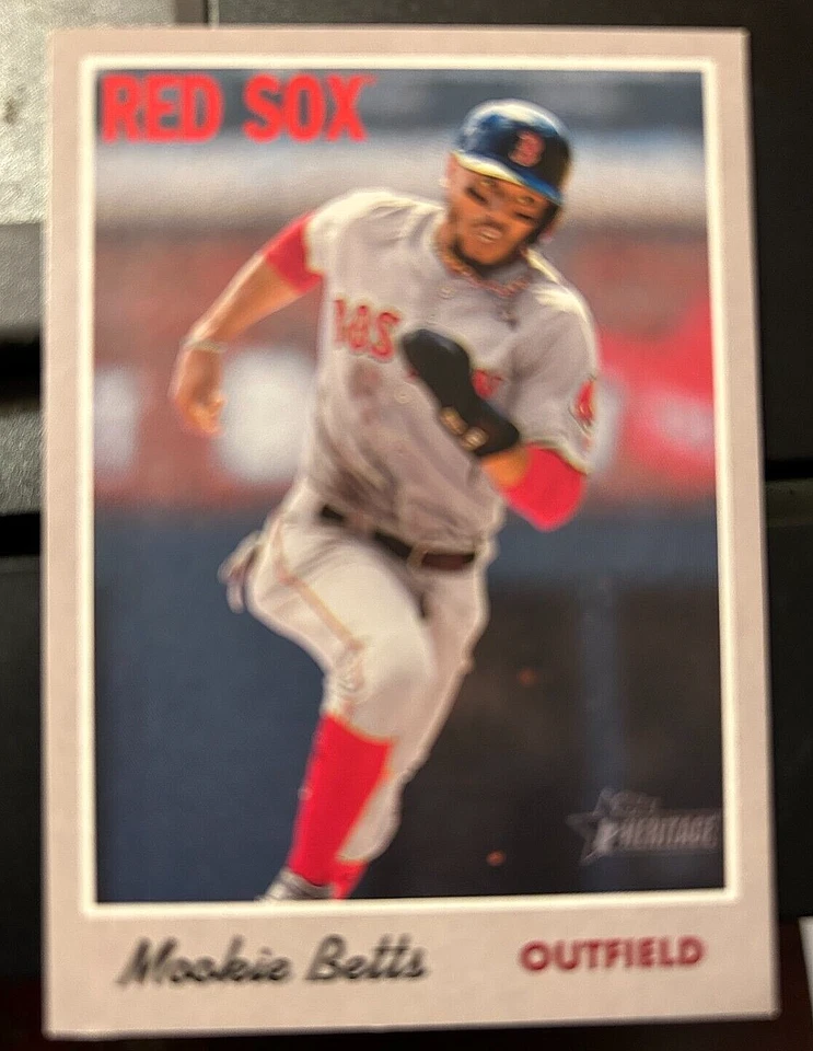 Mookie Betts Cards - pick your favorite from the Red Sox and the Dodgers - Image 1 of 1