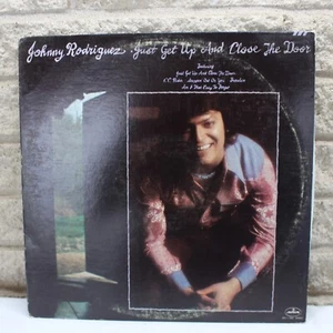 Johnny Rodriguez Just Get Up and Close The Door Vinyl Record LP NM Album - Picture 1 of 4
