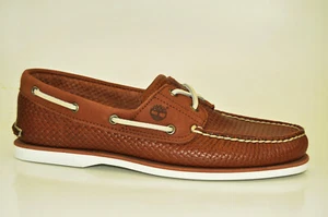 Timberland Classic 2-Eye Boat Shoes scarpe da vela scarpe coperte scarpe uomo A21HM - Foto 1 di 7