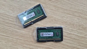 Transcend 4GB (2x2GB) SODIMM RAM KIT 2G 1Rx8 DDR3L 1600 (PC3-12800 (DDR3-1600) - Bild 1 von 2