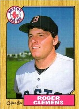 ROGER CLEMENS 1987 OPC O PEE CHEE #340  $1 Items MUST Buy 2 to Qualify  B19R3S26
