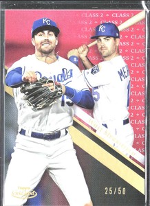 2019 Topps Gold Label #32 Whit Merrifield Class 2 Red Excellent