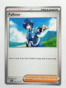 Falkner 180/193 Uncommon Paldea Evolved Pokemon Near Mint NM - Picture 1 of 4