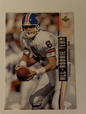 Tommy Maddox 1993 Upper Deck All-Rookie Team #32 Denver Broncos - Image 1 of 4