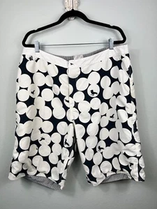 Pantalones cortos reversibles modernos de diversión para hombre natación a rayas pájaros - Imagen 1 de 16