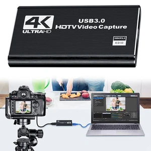 USB 3.0 4K Hdmi-Compatible Capture Card Audio Video Capture Card Game Capture Ca - Picture 1 of 12