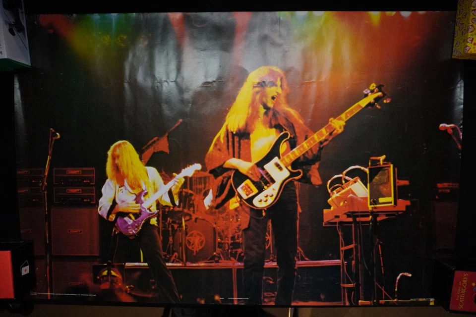 1979 ПОДЛИННЫЙ RUSH КОНЦЕРТ ПЛАКАТ, 24,5 «x 37,5» - Изображение 1 из 1