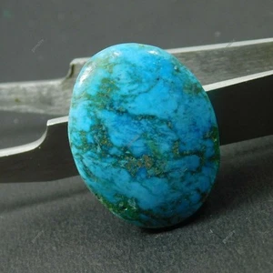 Cuentas sueltas espaciadoras ovaladas de piedras preciosas turquesa natural 6 mm 8 mm 10 mm 12 mm 14 mm 16" - Imagen 1 de 8