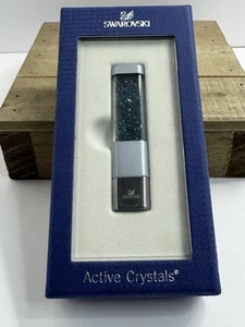 Swarovski Active Crystal USB cristallino memory stick zaffiro indiano 1144826 4 GB - Foto 1 di 3