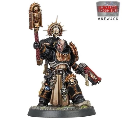 Warhammer 40,000 - капеллан Primaris - скульптура Индомита - Dawn Of War - новый из старых запасов - Изображение 1 из 2