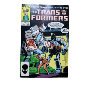 Marvel Comics Transformers Vol. Cómic quiosco 1 #7 1985 tercera impresión FN - Imagen 1 de 11