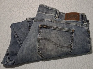 Lee Jeans Herren Größe 42x30 Blau Extreme Motion MVP Straight Fit Tapered Leg Denim - Bild 1 von 8