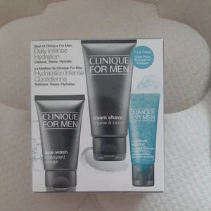 Clinique for Men Starter Travel Set - Face Wash - Cream Shave - Maximum Hydrator - Picture 1 of 2